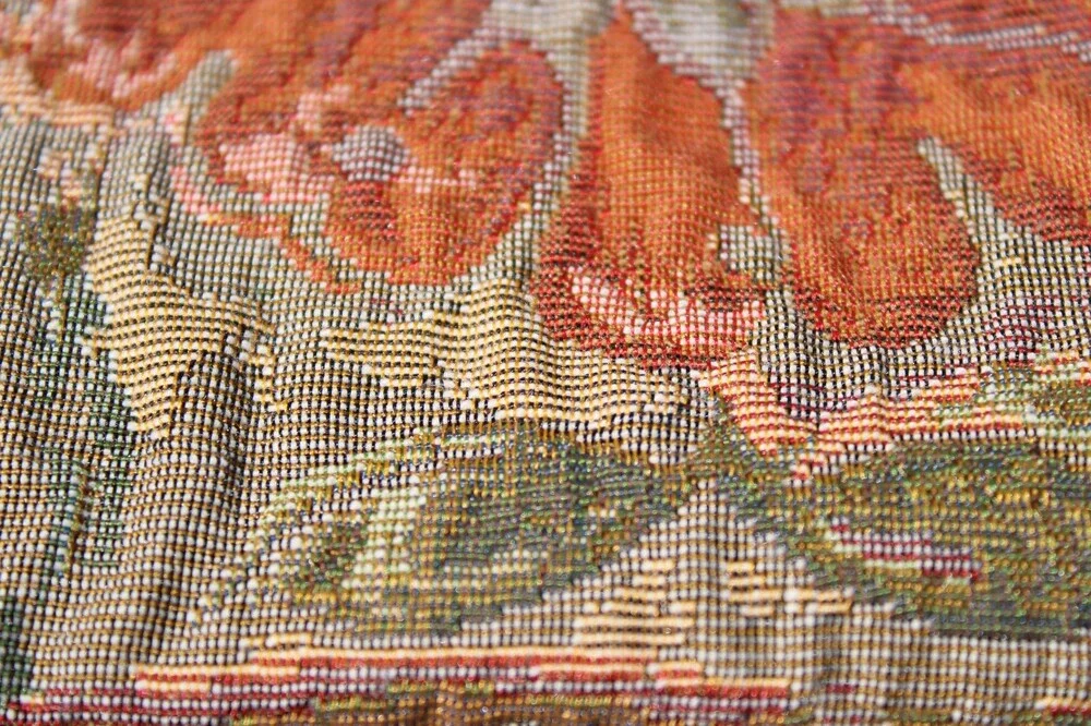 Set of 4 Tapestry Pillow Shams Woven Decorative Covers 19.5
